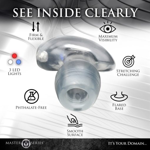 Light-Tunnel Light-Up Anal Dilator - Large - Image 8