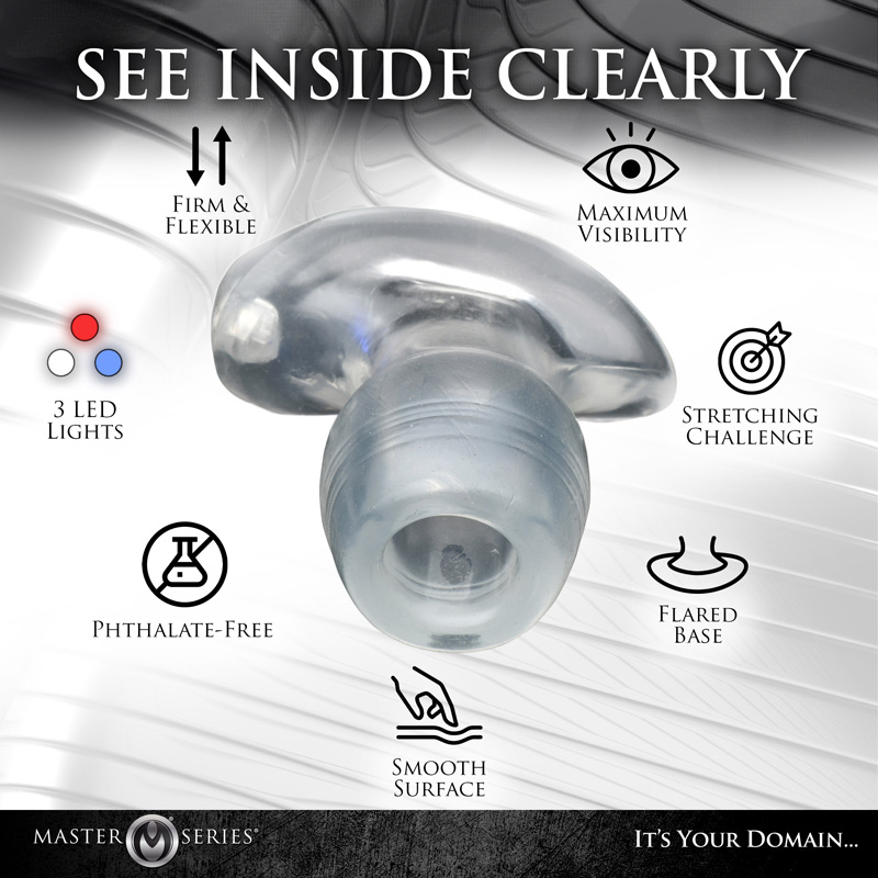 Light-Tunnel Light-Up Anal Dilator - Large - Image 8