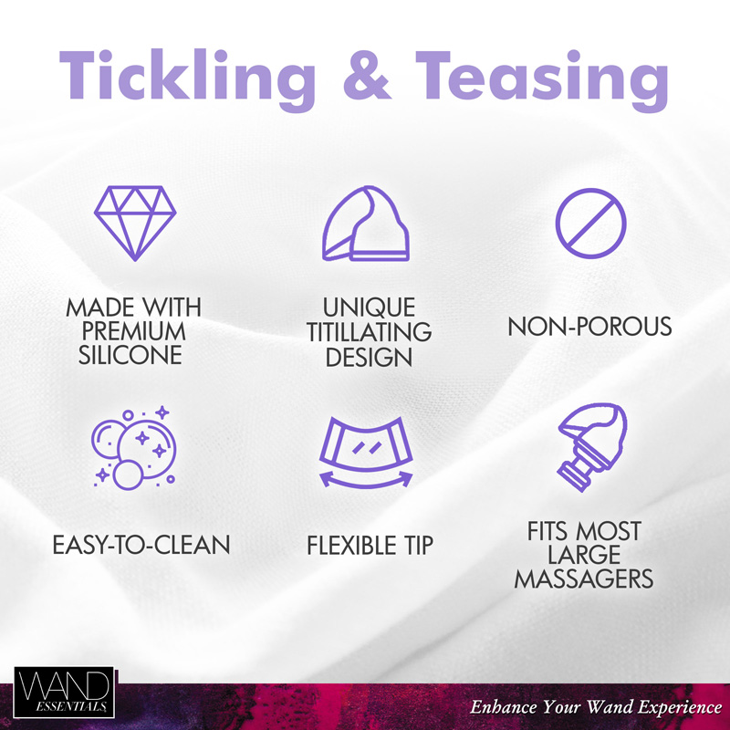 Flutter Tip Silicone Wand Attachment - Boxed - Image 5