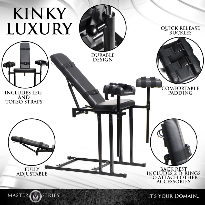 Obedience Adjustable Bondage Chair - Image 13