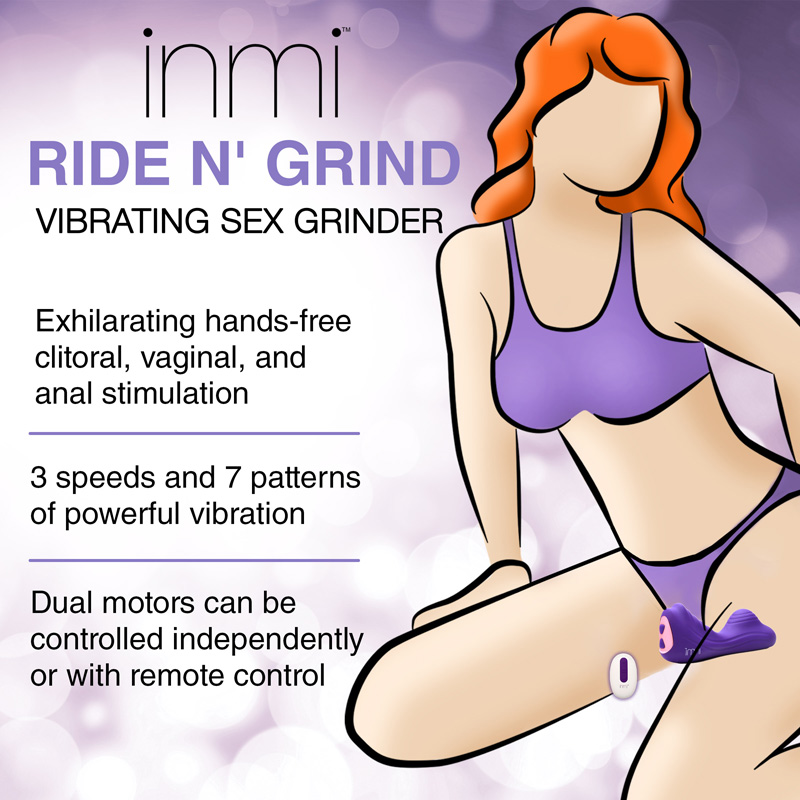 Ride n' Grind 10 X Vibrating Silicone Sex Grinder - Image 2