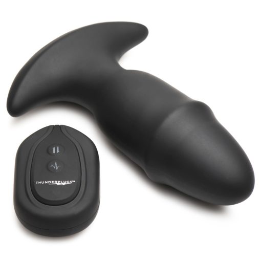 10X Sliding Ring Silicone Missile Plug with Remote - Image 10