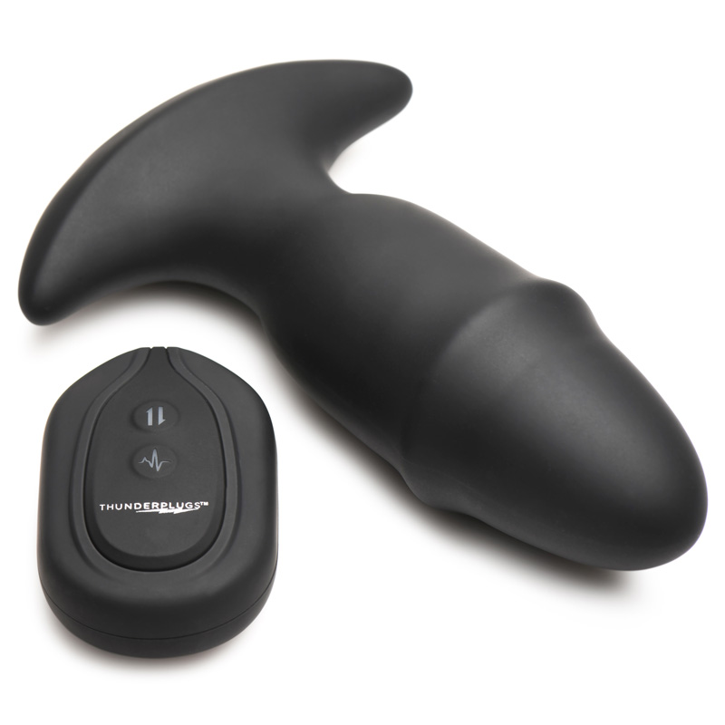 10X Sliding Ring Silicone Missile Plug with Remote - Image 10