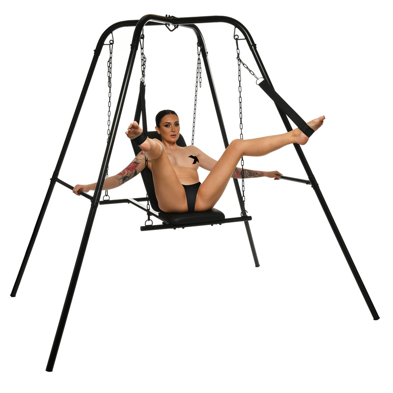 Throne Adjustable Sex Swing with Stand - Image 8
