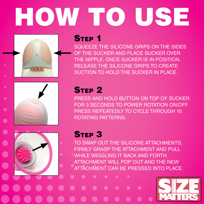 10X Rotating Nipple Suckers - Image 7