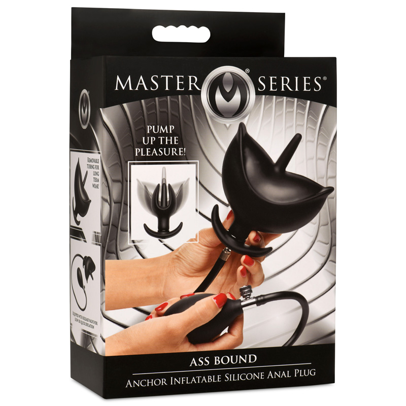 Ass Bound Anchor Inflatable Silicone Anal Plug - Image 10