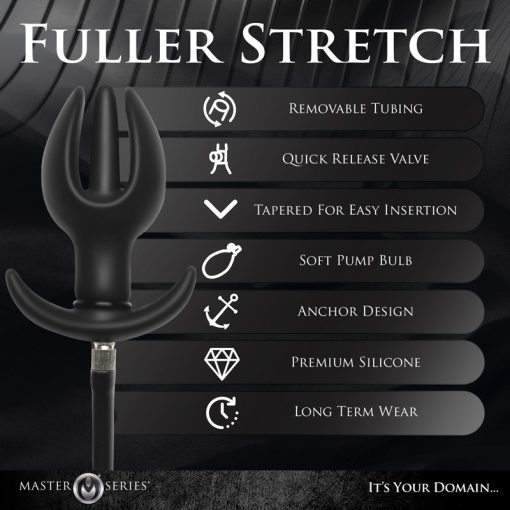 Ass Bound Anchor Inflatable Silicone Anal Plug - Image 4