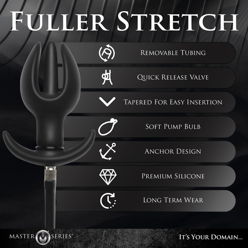 Ass Bound Anchor Inflatable Silicone Anal Plug - Image 4