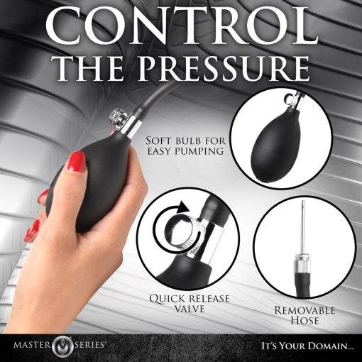 Ass Bound Anchor Inflatable Silicone Anal Plug - Image 5