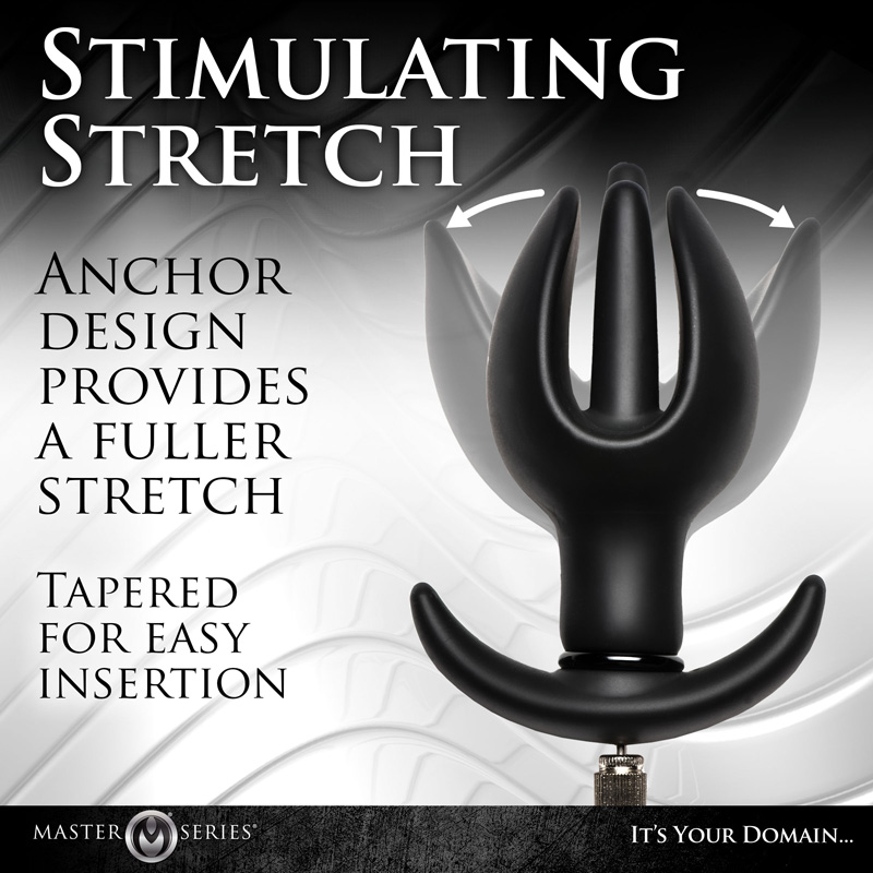 Ass Bound Anchor Inflatable Silicone Anal Plug - Image 6