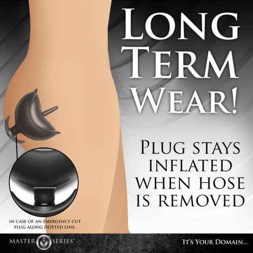 Ass Bound Anchor Inflatable Silicone Anal Plug - Image 7