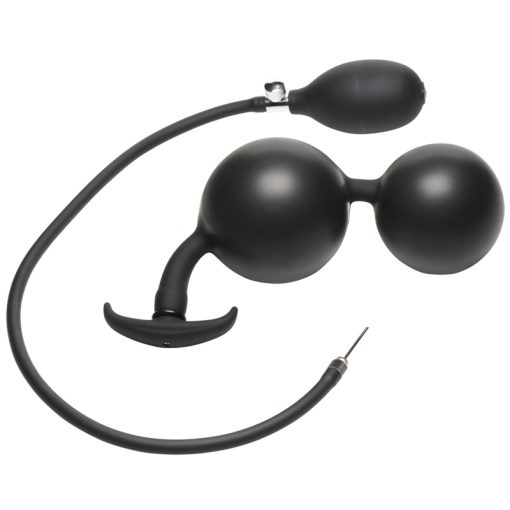 Ass Rattler Weighted Inflatable Silicone Anal Plug - Image 8