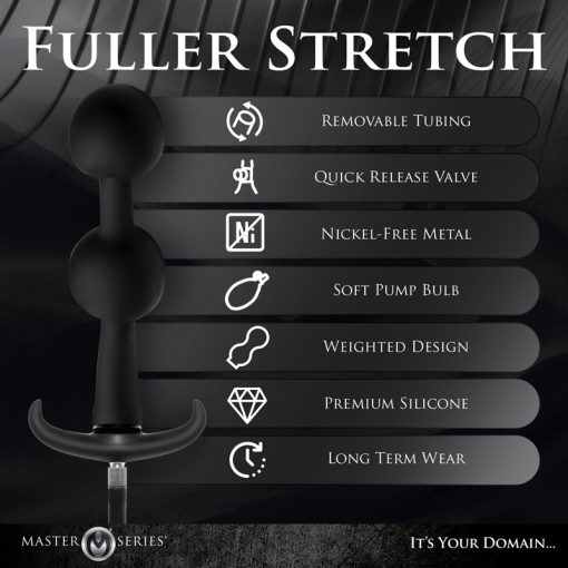 Ass Rattler Weighted Inflatable Silicone Anal Plug - Image 4