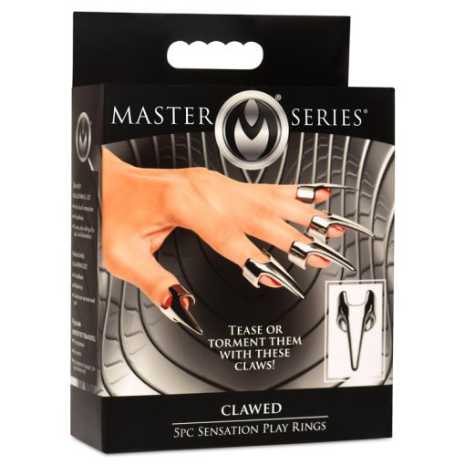 Clawed 5pc Sensation Play Rings - Image 9