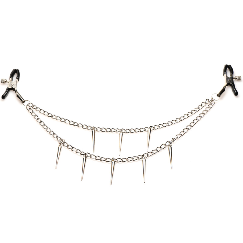 Daggers Double Chain Nipple Clamps - Image 7