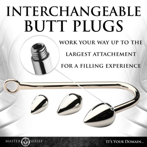 Anal Hook Trainer with 3 Plugs - Image 6
