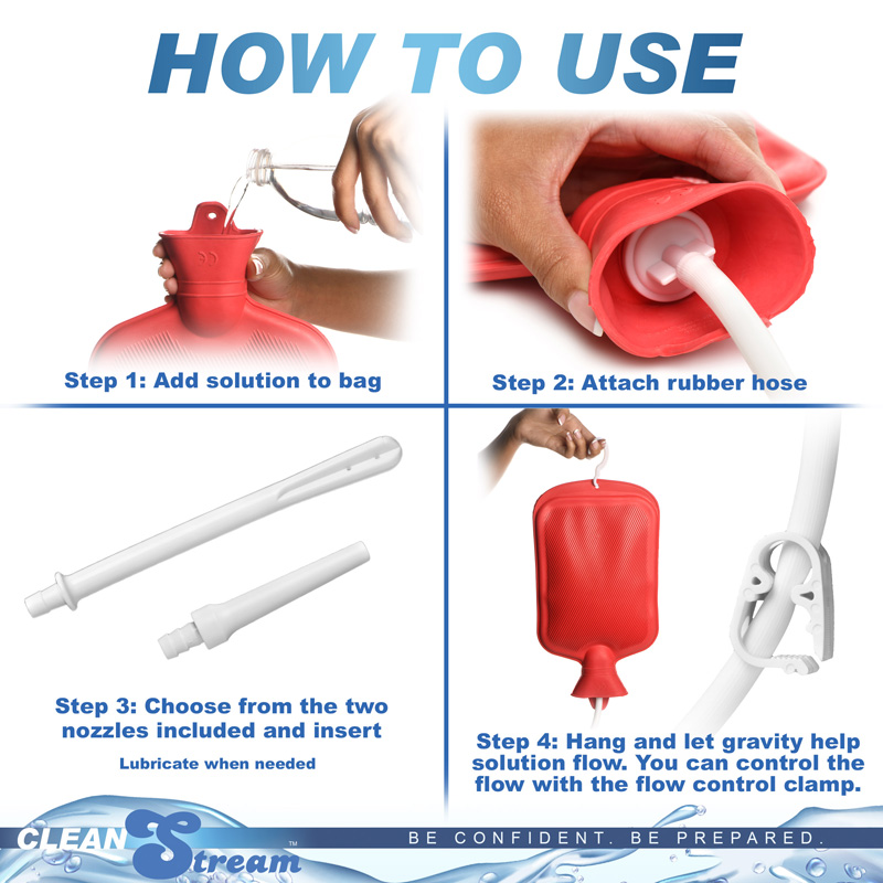 CleanStream Water Bottle Douche Kit - Image 6