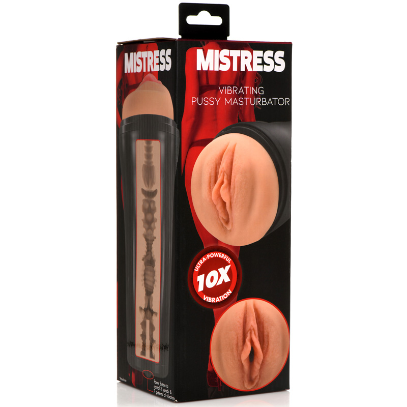 10X Vibrating Pussy Masturbator - Image 9