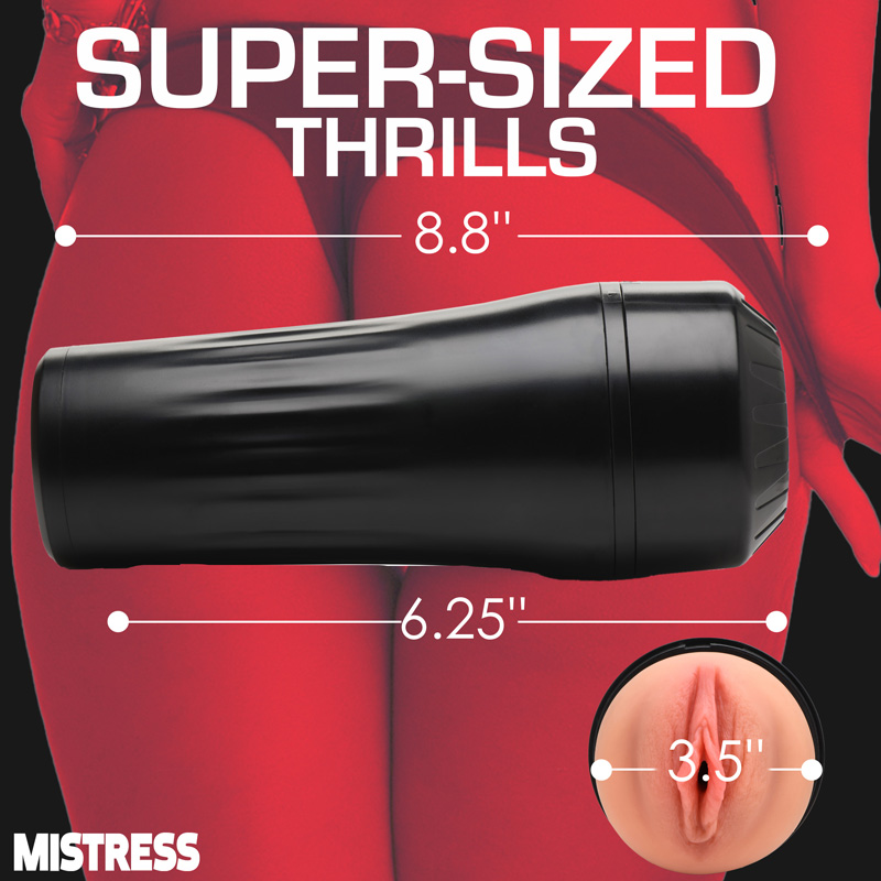 10X Vibrating Pussy Masturbator - Image 3