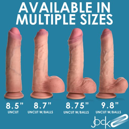 8.5 Inch Dual Density Uncut Dildo - Image 9