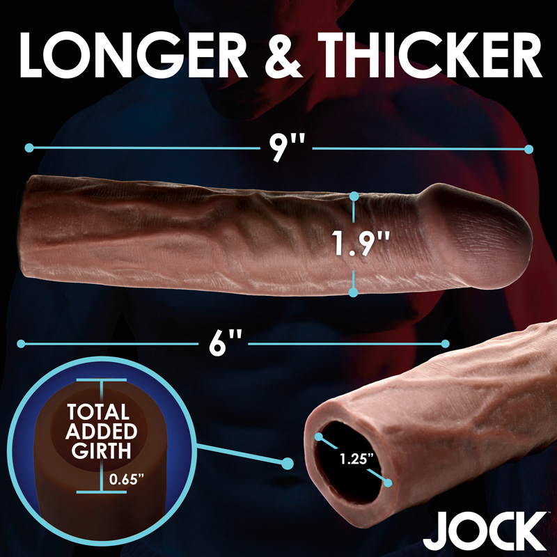 Extra Long 3 Inch Penis Extension - Dark - Image 3