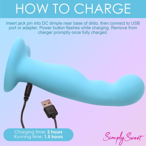21X Vibrating Thick Silicone Dildo - Image 11