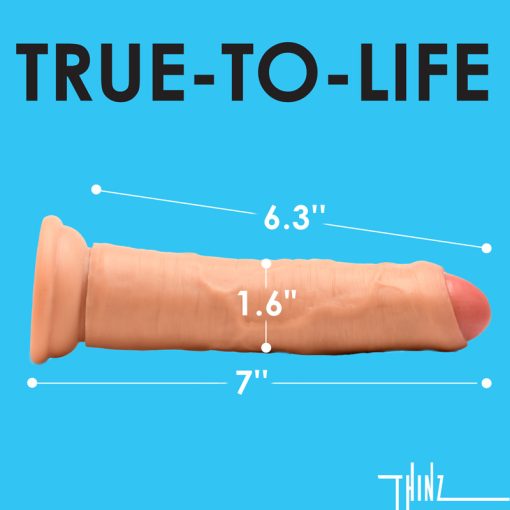 7 Inch Uncut Dildo - Image 4