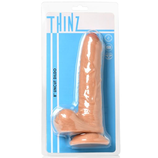 8 Inch uncut Dildo with Balls - Image 10