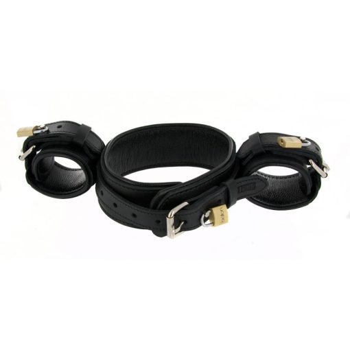 Strict Leather Wrist to Neck Restraint - Image 4