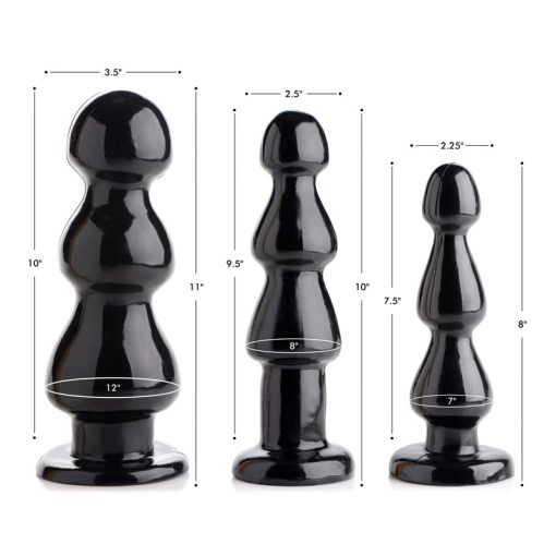 Three Bumps for your Rump Butt Plug- Small - Image 2