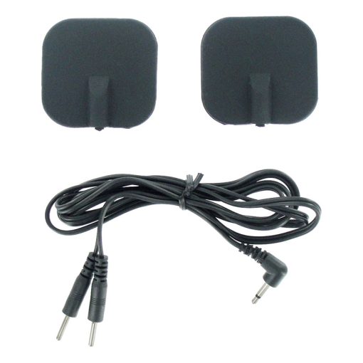 Zeus Deluxe Silicone Black Electro Pads - Image 2