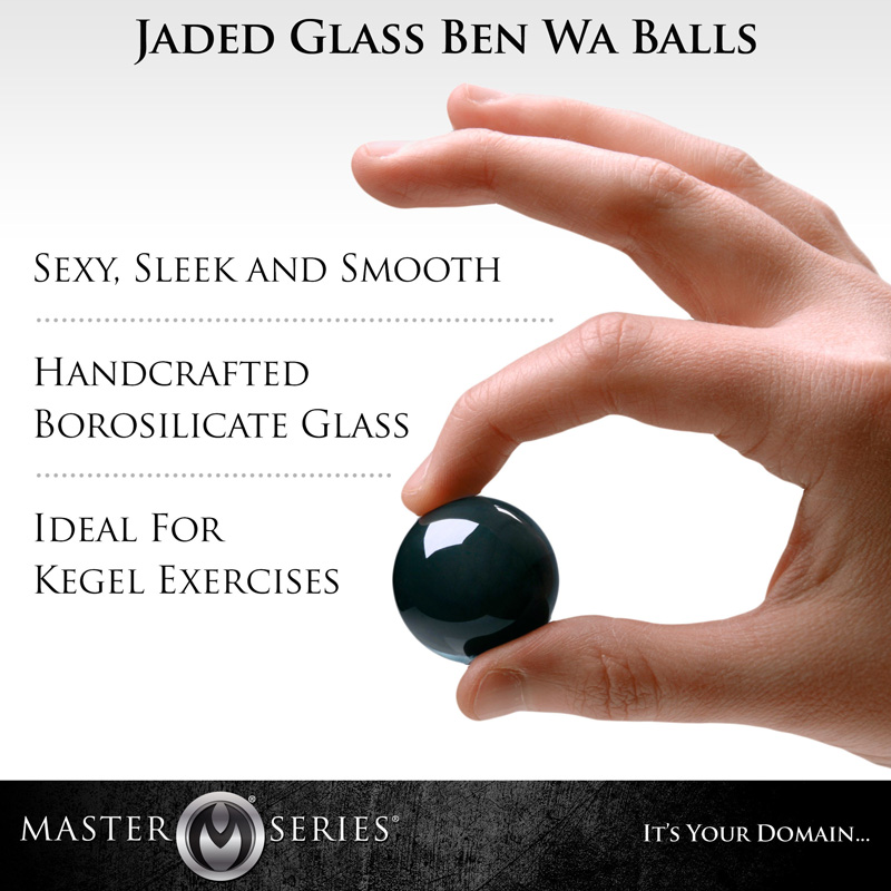 Jaded Glass Ben Wa Balls - Image 2