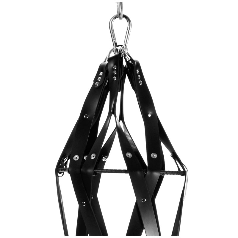 Hanging Rubber Strap Cage - Image 4