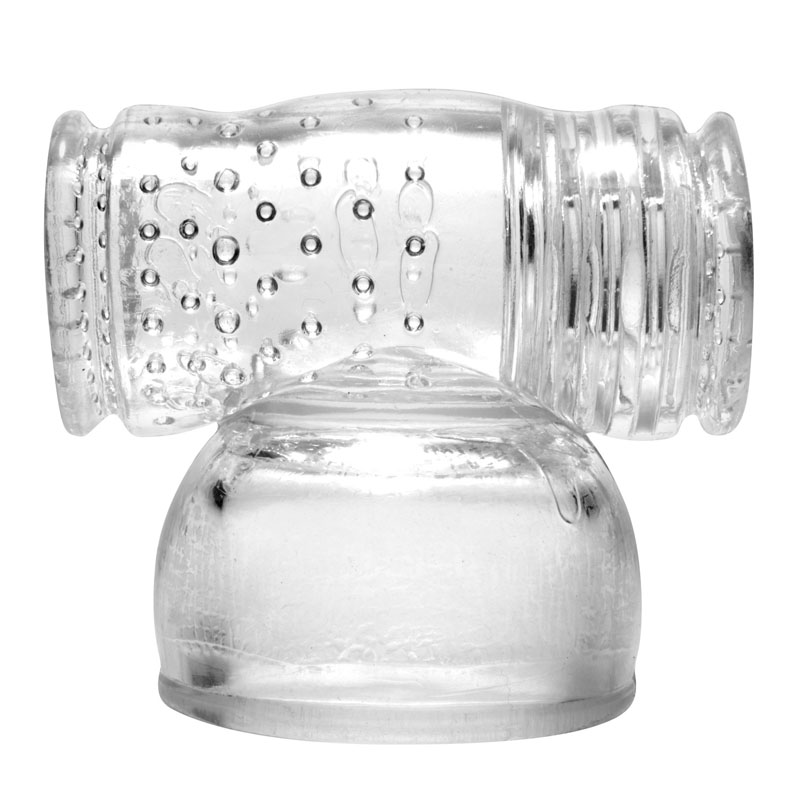 North Star Enhanced Sensation Male Stroker Wand Attachment - Image 2