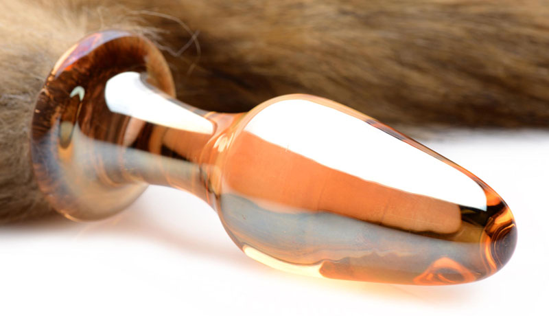 Fox Tail Glass Anal Plug - Image 5