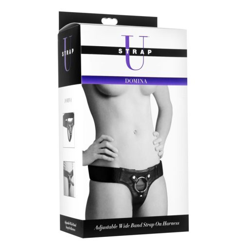 Domina Wide Band Strap On Harness - Image 6