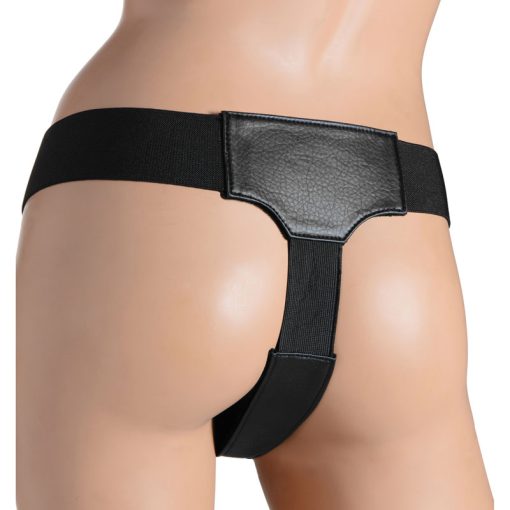 Bella Velvet Lined Elastic Strap On Harness - Image 3