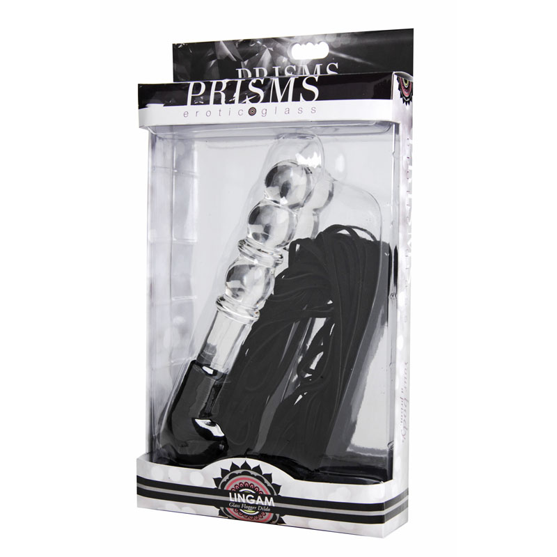 Lingam Glass Dildo Flogger - Image 2