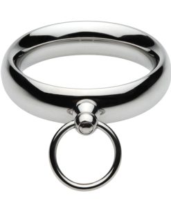 Lead Me Stainless Steel Cock Ring- 1.75 Inch