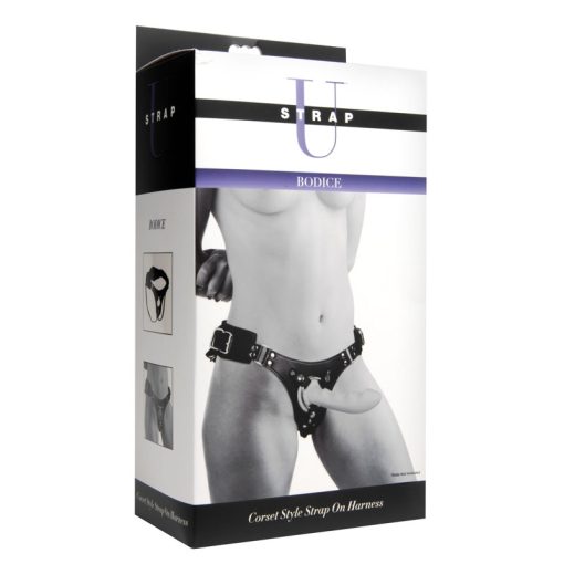 Bodice Corset Style Strap On Harness - Image 6