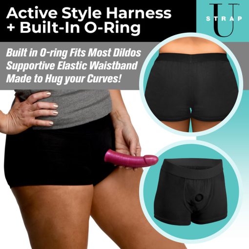 Mod Strap On Style Harness with Built In O Ring - 3XL - Image 4