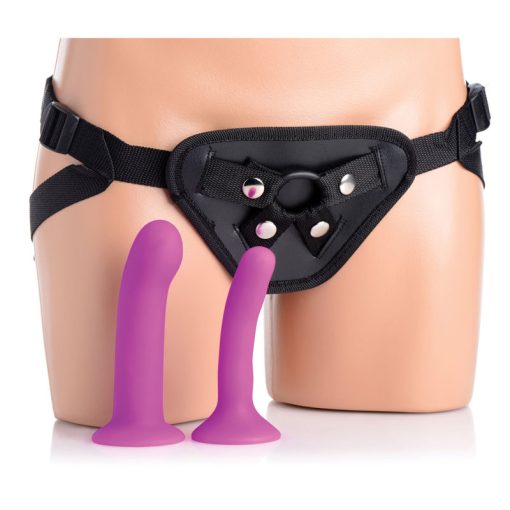 Double G Deluxe Vibrating Strap On Kit - Image 4