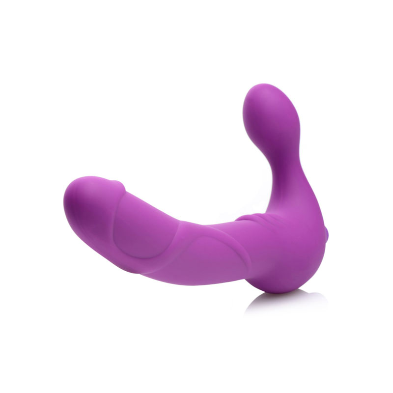 Royal Revolver Vibrating Strapless Silicone Strap On Dildo - Image 4