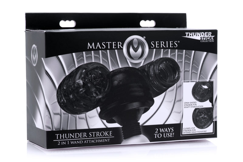 Thunder Stroke 2 in 1 Wand Masturbation Attachment - Image 5
