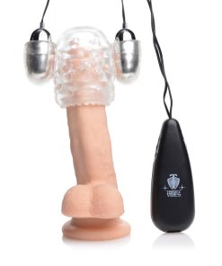 Dual Vibrating Penis Head Teaser