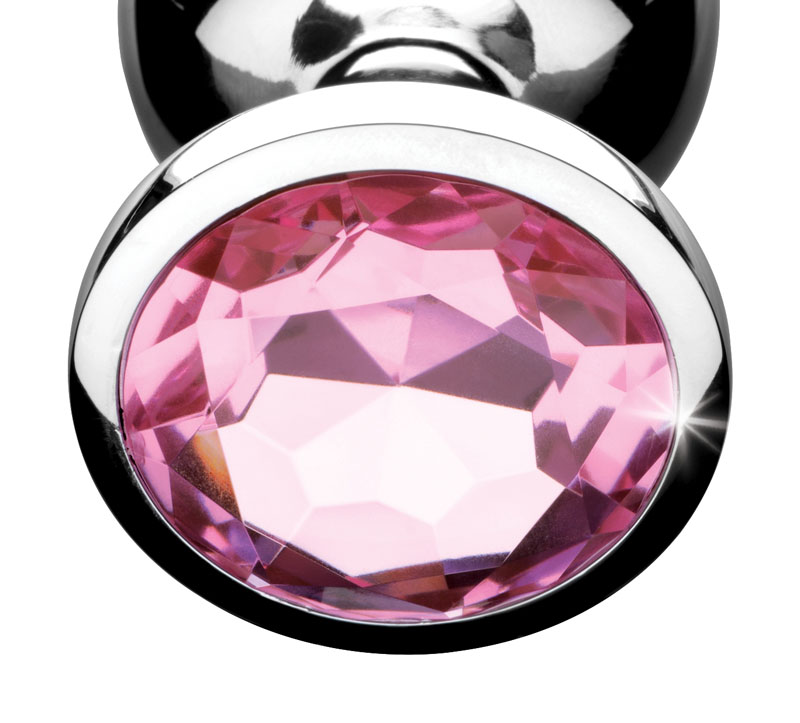 Pink Gem Anal Plug- Medium - Image 4