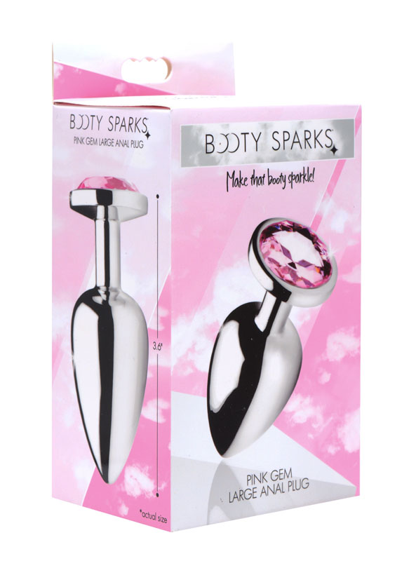 Pink Gem Anal Plug- Large - Image 5