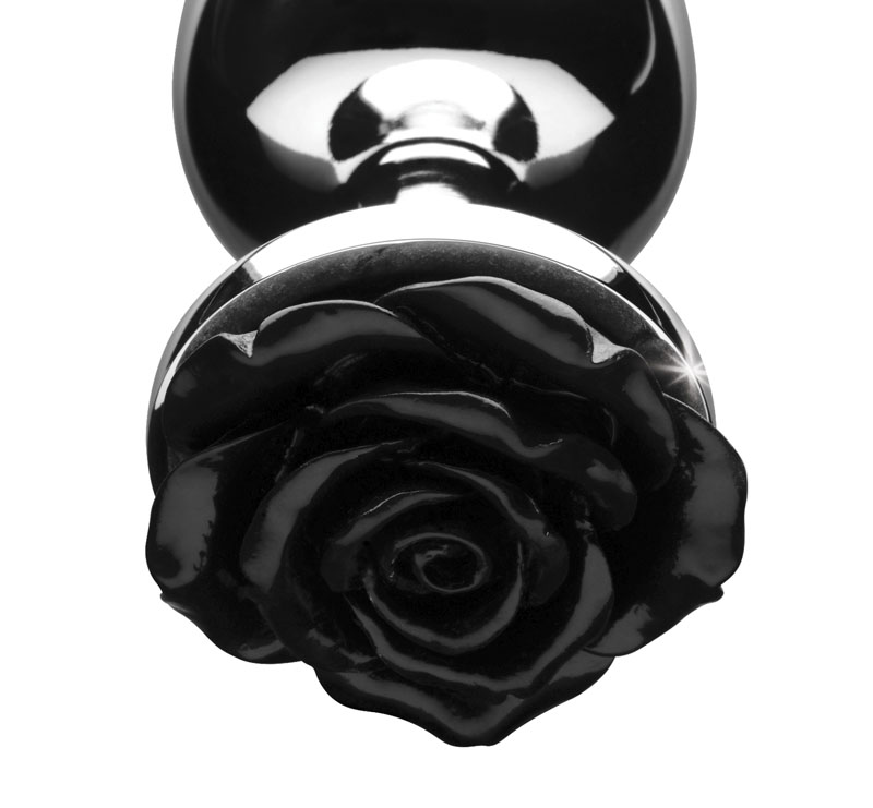 Black Rose Anal Plug- Large - Image 4