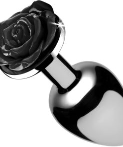 Black Rose Anal Plug- Large