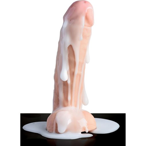 9 Inch Realistic Dual Density Squirting Dildo - Image 5